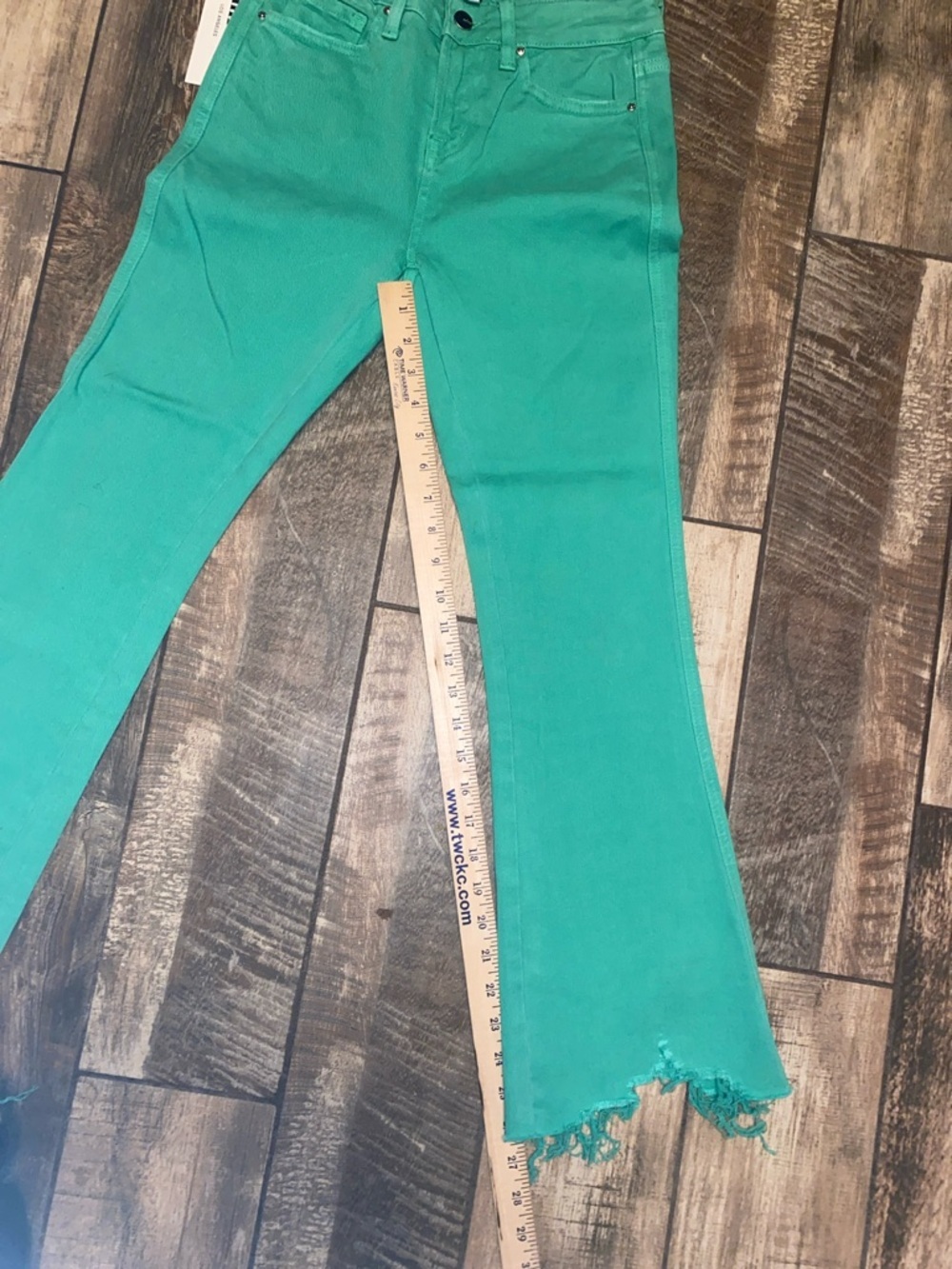 Mica Gia High Rise Crop Flare Women's Flare Jeans 🆕 - Picture 11 of 12